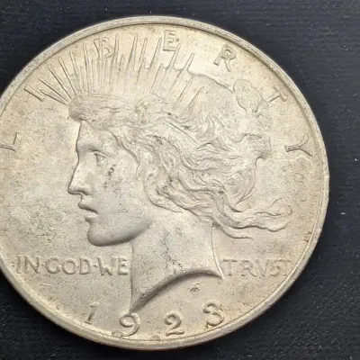 1923 Silver Peace Dollar