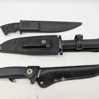 2 Fillet Knives & A Survival Knife