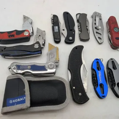 Group Of Pocket Knives & Utility Knives