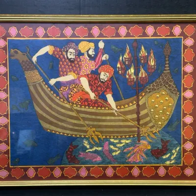 Framed Diana Bennett Lithograph Print