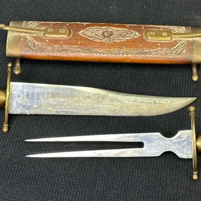 Vintage Carving Set