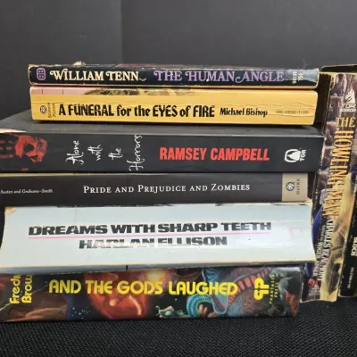 Sci Fi & Horror Books: Stephen King, 1st Edition "And The God's Laughed"