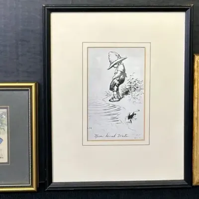 Vintage Wall Decor + Art