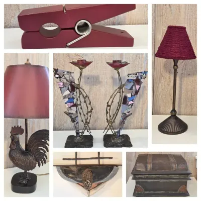 Rustic & Eclectic Decor Lot