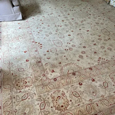 Hand Woven Wool Rug 9”9” X 13’10”