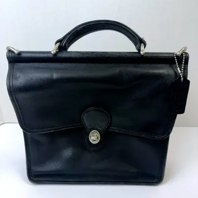 Black Coach Willis Bag