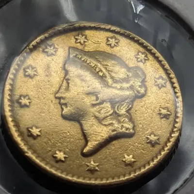 1853 $1 Gold Piece