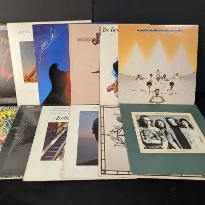Twelve 1970's Records...Jimmy Buffet, Wet Willie