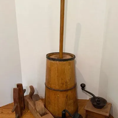 Antique Kitchen And Woodworking Wooden Tools