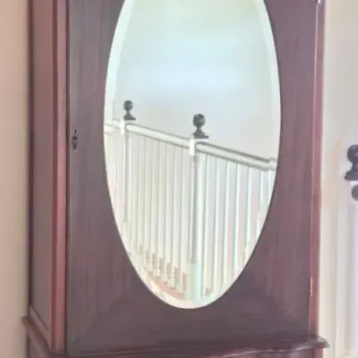 American Empire Style Mirror-Door Armoire/Wardrobe 
