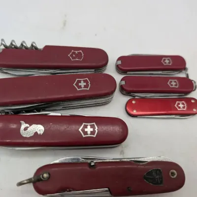7 Victorinox & Wenger Swiss Army Knives