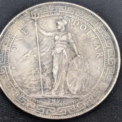 1897 British Trade Dollar