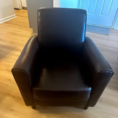 Vinyl Club Chair