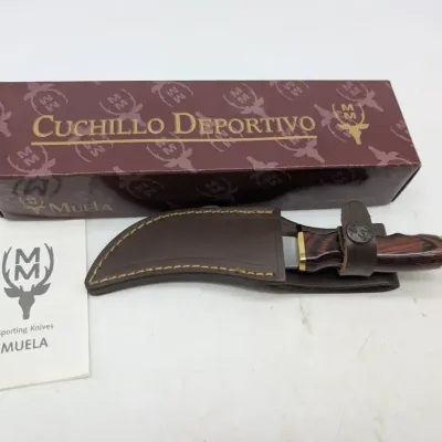 Muela Skinner Knife w/ Box