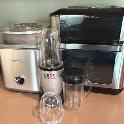 Small Kitchen Appliances-Air Fryer, Ice Cream Maker, Magic Bullet
