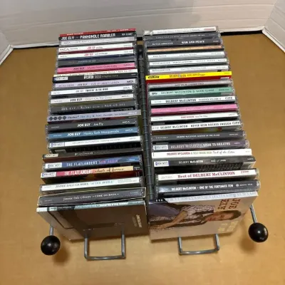 CD's - Delbert McClinton, Joe Ely, Butch Hancock Flatlanders, Jimmie Dale Gilmore (with holder)