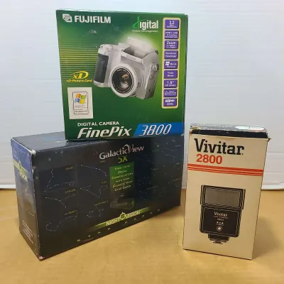 Fujifilm Digital FinePix Camera, Star Viewer, Flash
