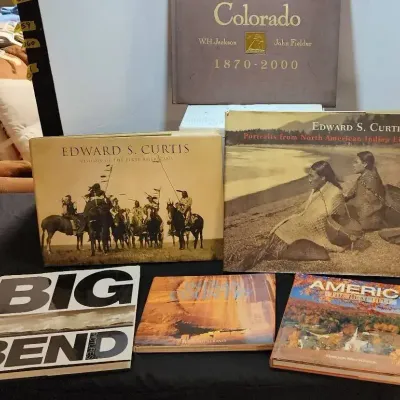 Coffee Table Books- North American Indians, Big Bend, America the Beautiful, More 