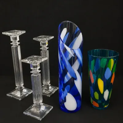 STATEMENT VASES AND CANDLEHOLDERS