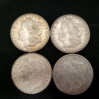 1921 MORGAN SILVER DOLLARS