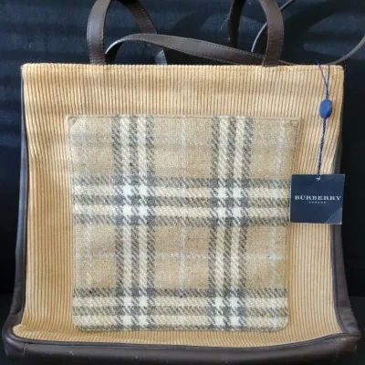 VINTAGE BURBERRY TOTE