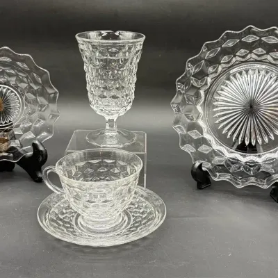 Cut Glass Dishes