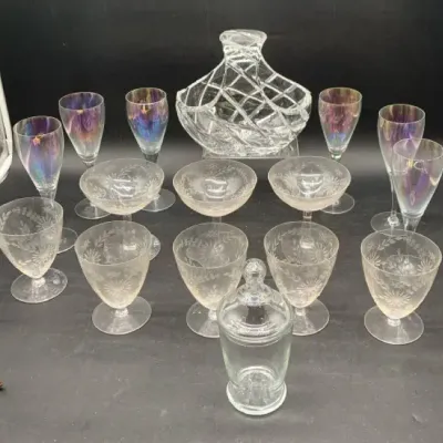 Stemware and Glass Basket