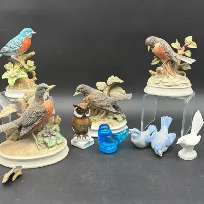 Decorative Glass Birds