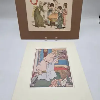 (2) Fun Nursery Rhyme Prints
