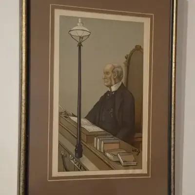 Vanity Fair Cartoon Print 