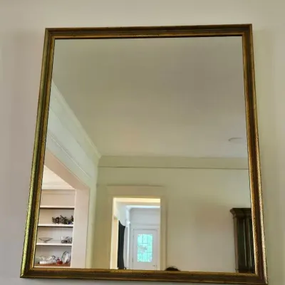 Gold Framed Wall Mirror