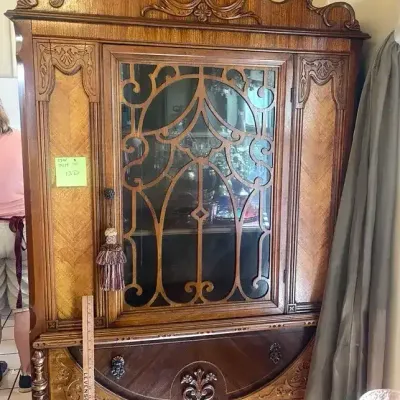 Antique Display Hutch