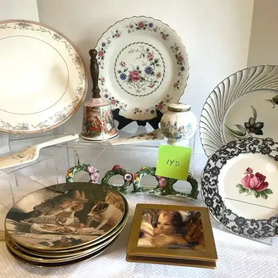 Modern Day Floral Serving Pieces And Decor