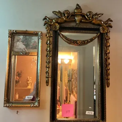 Romantic Gold Framed Mirrors
