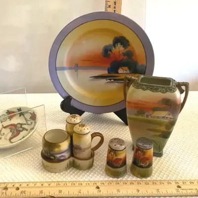 Hand-Painted Japanese Porcelain