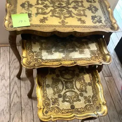 Florentine Nesting Tables