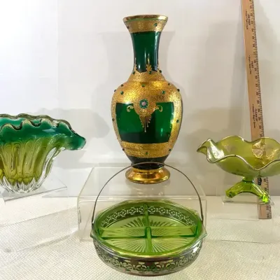 Beautiful Green Glass