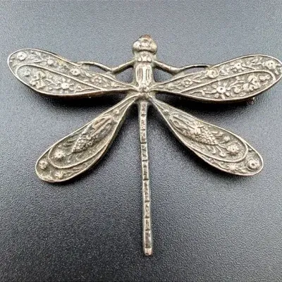 Sterling Silver Dragonfly Brooch