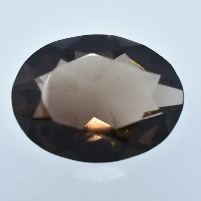 6.8ct Oval Smokey Quartz