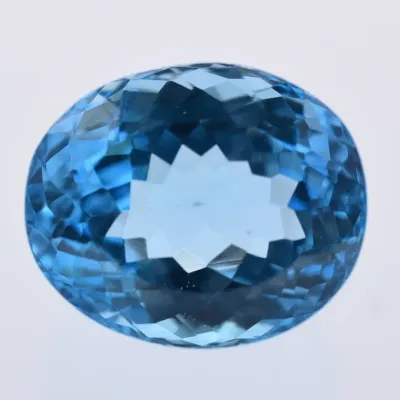 24.9ct Loose Natural Blue Topaz