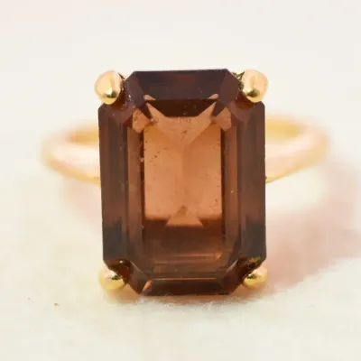 18k Yellow Gold Plated Ring