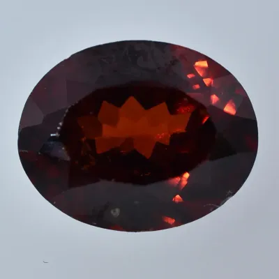 3.8ct Oval Red Stone