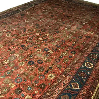 Large Persian Wool Area Rug (16.6 Ft x 10.5 Ft)