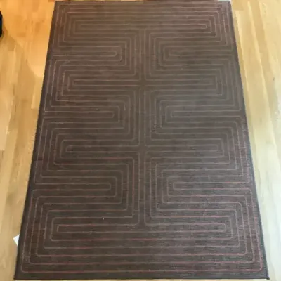 Ruggable Two Piece Washable Rug (6’ 2” X 4’) 