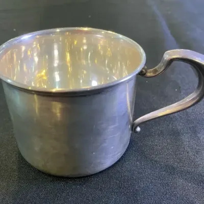 Engraved Sterling Silver Cup (80g)