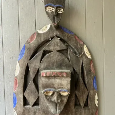 West African / Nigerian Wall Board Wooden Art (20 x 30)