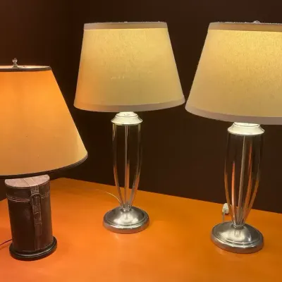 Three Contemporary Lamps