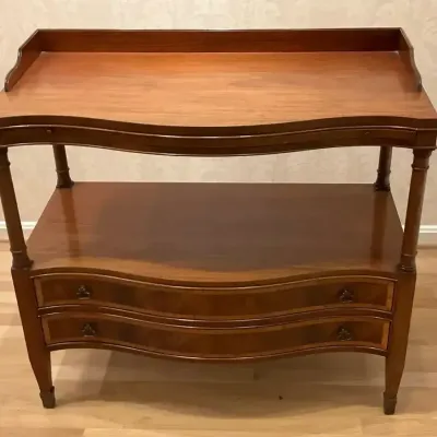 Mahogany Fancher Furniture Co. Console Table 