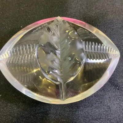 Lalique France Vincennes Crystal Paperweight 