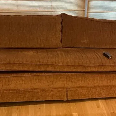 MCM Custom Made Copper Sofa (damaged)
